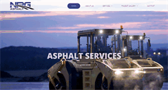 Desktop Screenshot of npgasphalt.com